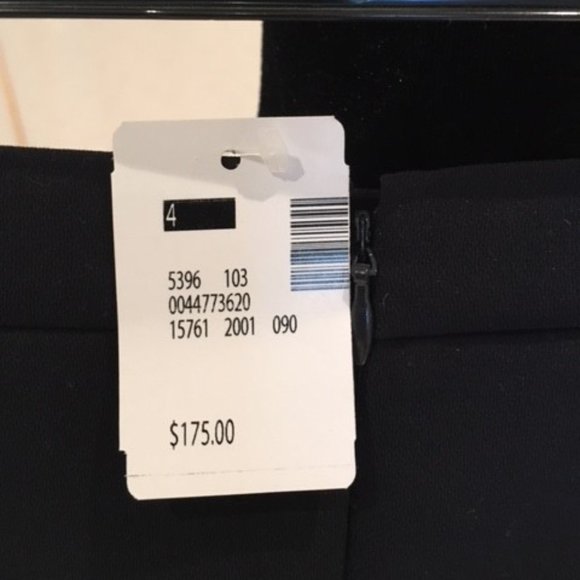 O'2nd short skirt, navy and creme - Picture 2 of 2